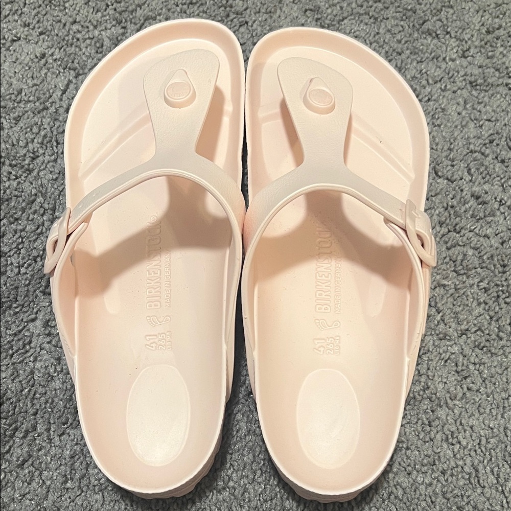 Birkenstock Women's Light Pink Sandals - Picture 4 of 4